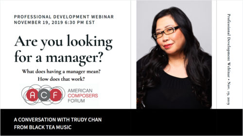 Photo of Trudy Chan links to webinar audio and video