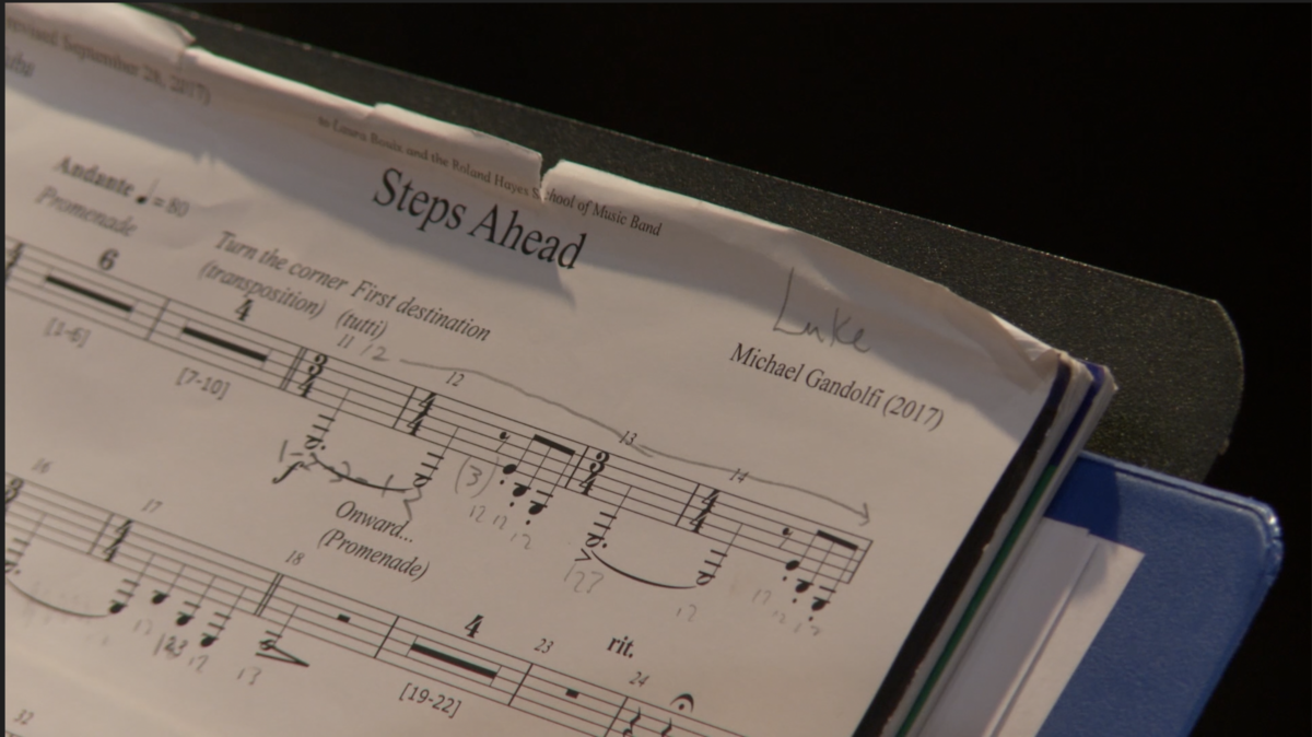 Michael Gandolfi's 'Steps Ahead' was written in residence with the Roland Hayes School of Music Band in Roxbury Crossing, MA under the direction of Laura Bouix (2017).