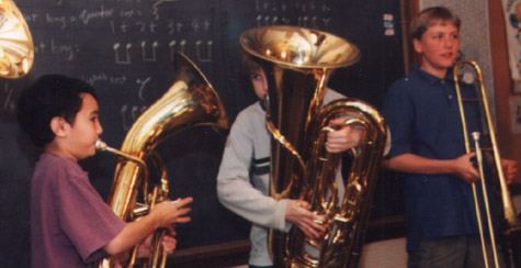 Rehearsal of 'Grandmother Song' by Brent Michael Davids (2002)