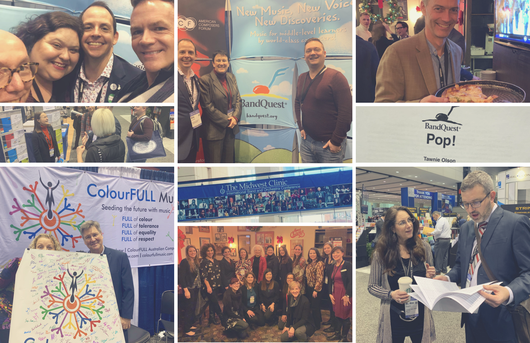 Highlights from the 2019 Midwest Band Clinic Conference in Chicago, IL.