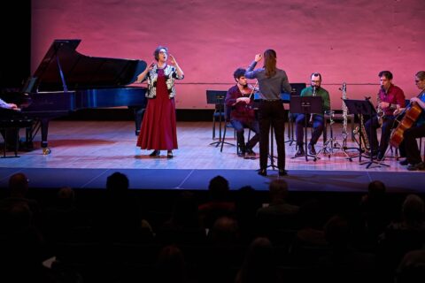 Lisa Bielawa -- Photo by Rob Davidson for Miller Theatre