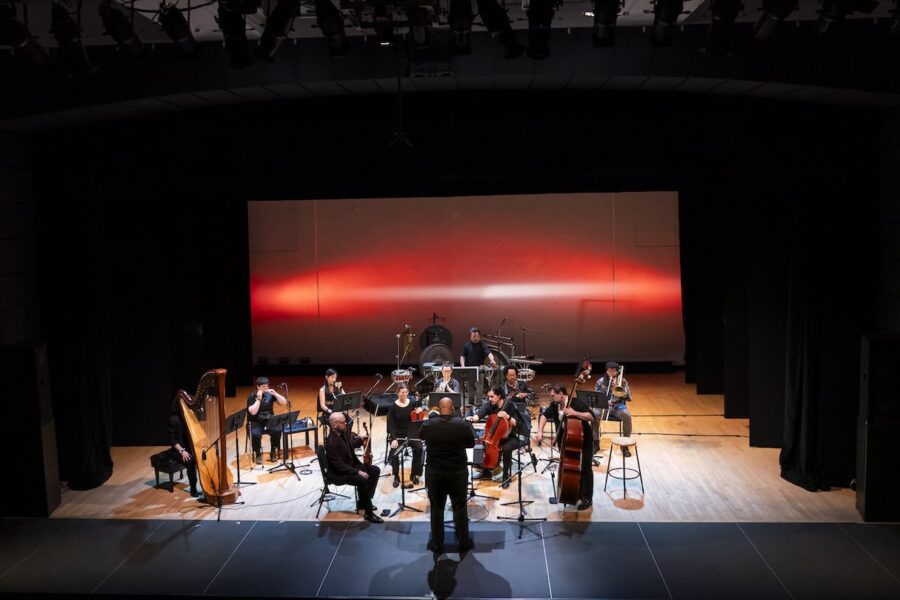 International Contemporary Ensemble at Hannah Kendall Composer Portrait -- Photo by Stephanie Berger for Miller Theatre at Columbia University