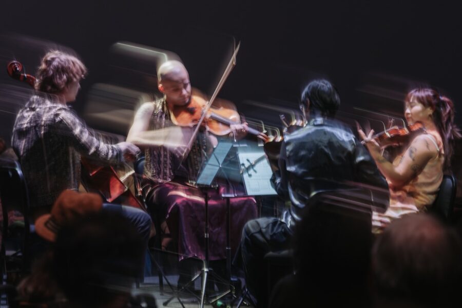 Poiesis Quartet -- Photo by Curtis Perry